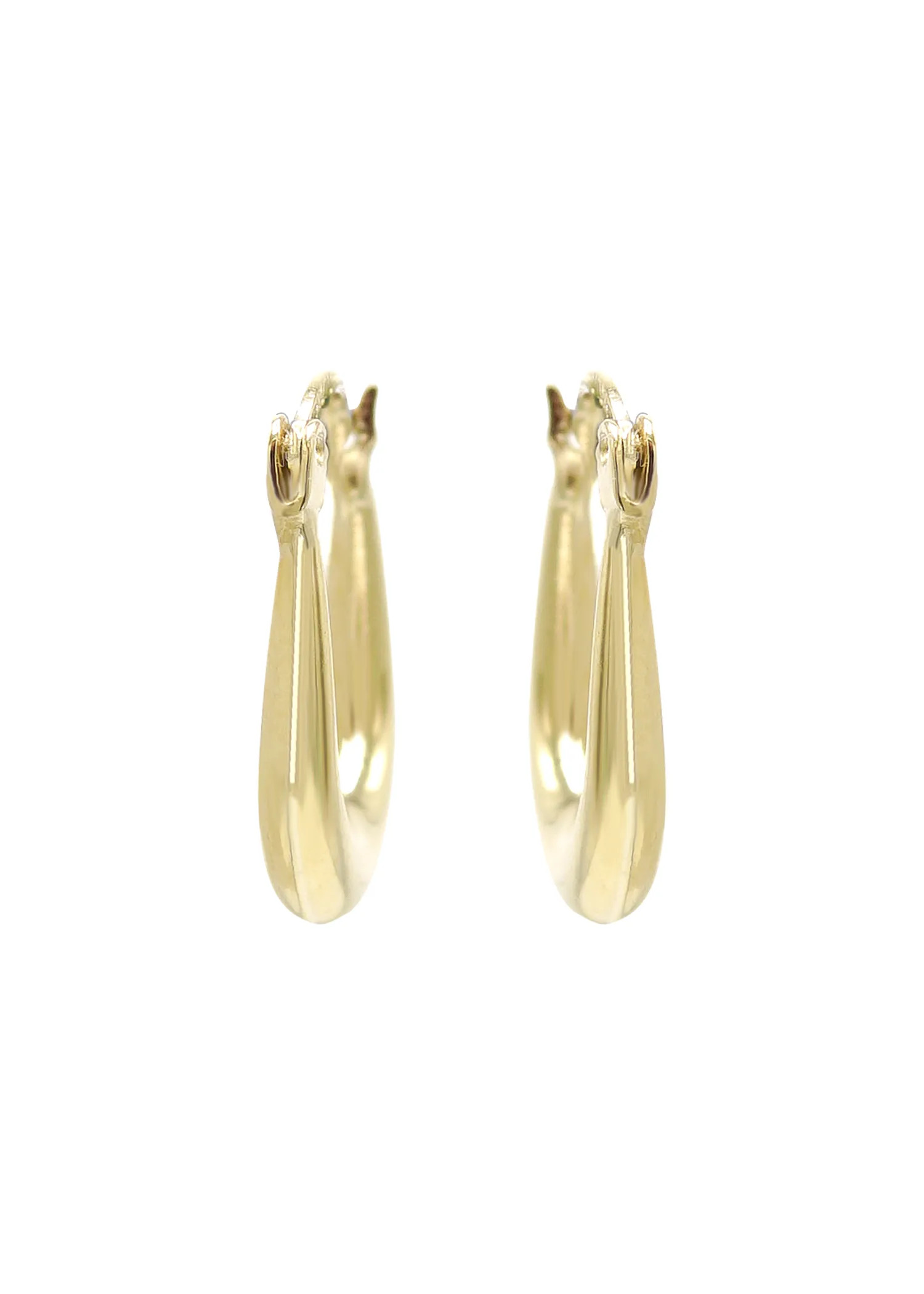 10K Womens Gold Hoop Earrings