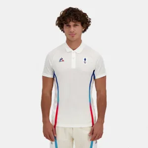 2410047-EFRO 24 Polo SS N°2 M marshmallow | Polo Équipe de France Homme