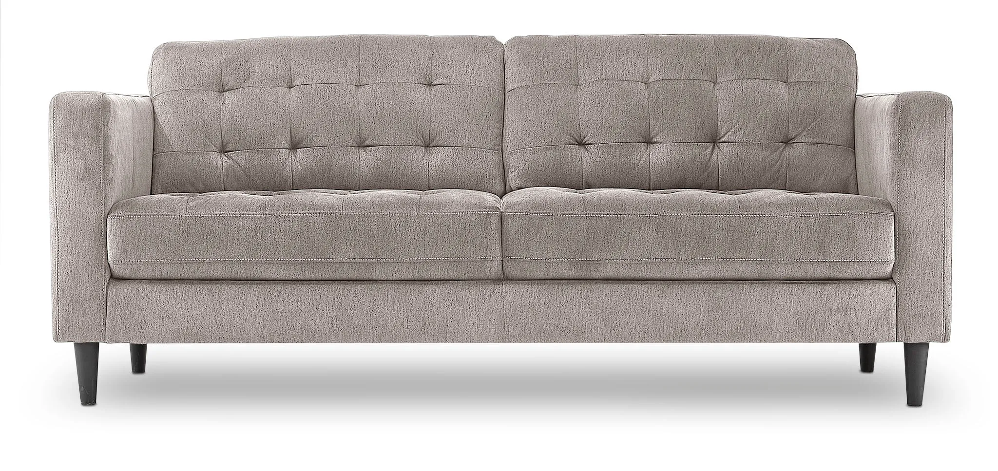 Anthena Sofa and Loveseat Set - Light Grey