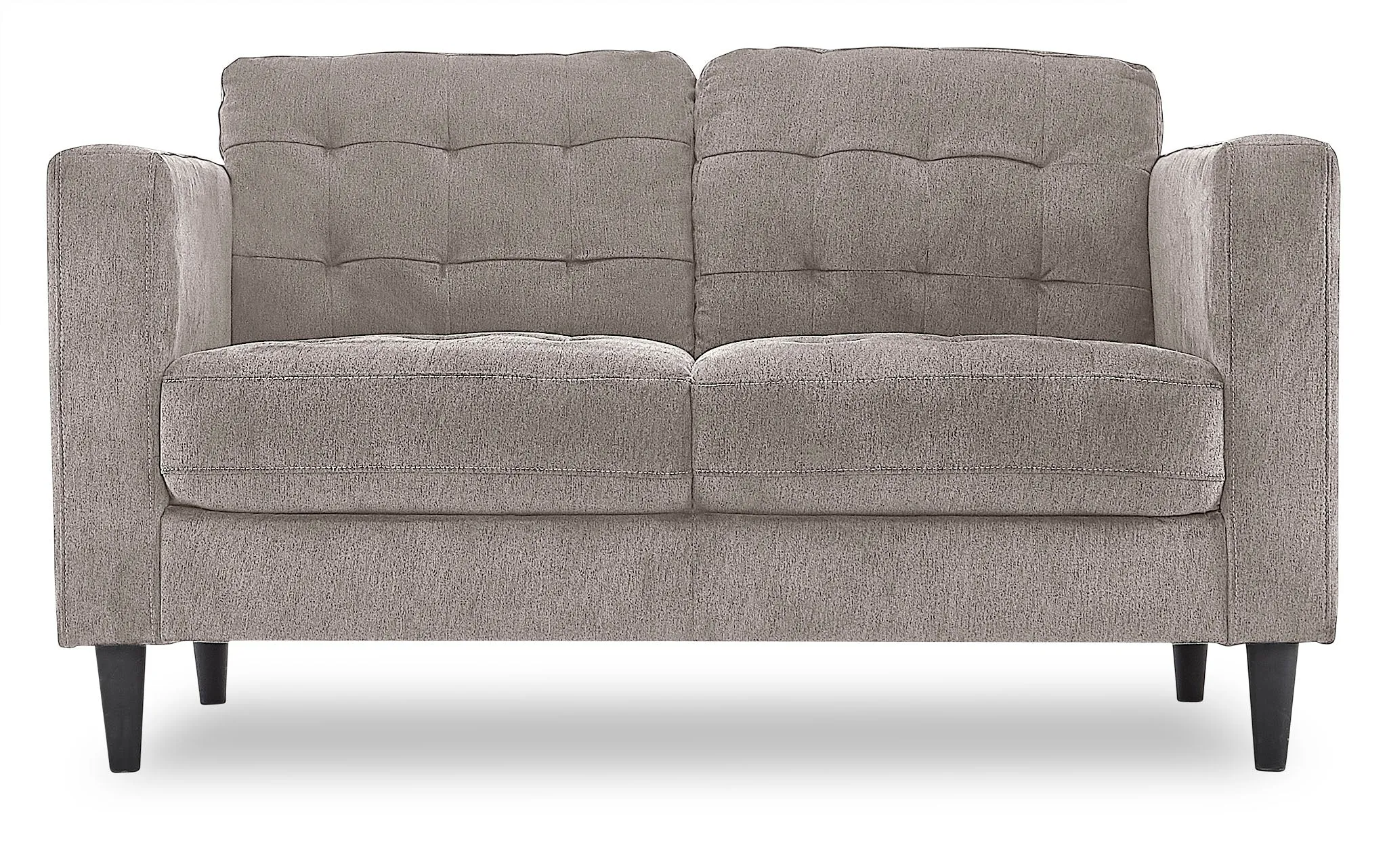 Anthena Sofa and Loveseat Set - Light Grey