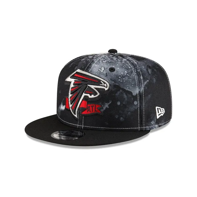 Atlanta Falcons NFL Sideline 2022 Ink Dye 9FIFTY Snapback