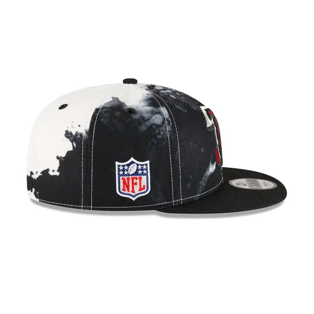 Atlanta Falcons NFL Sideline 2022 Ink Dye 9FIFTY Snapback