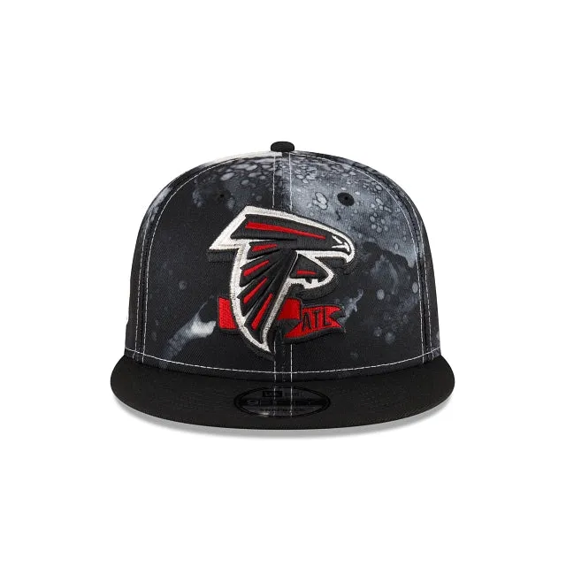 Atlanta Falcons NFL Sideline 2022 Ink Dye 9FIFTY Snapback