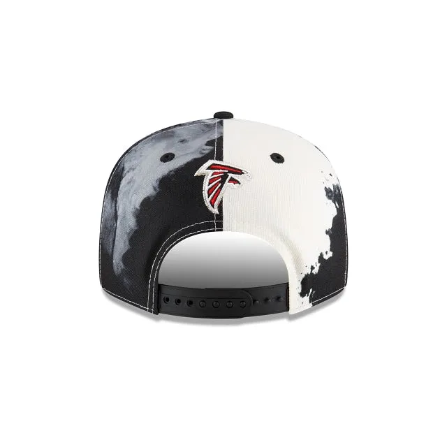 Atlanta Falcons NFL Sideline 2022 Ink Dye 9FIFTY Snapback