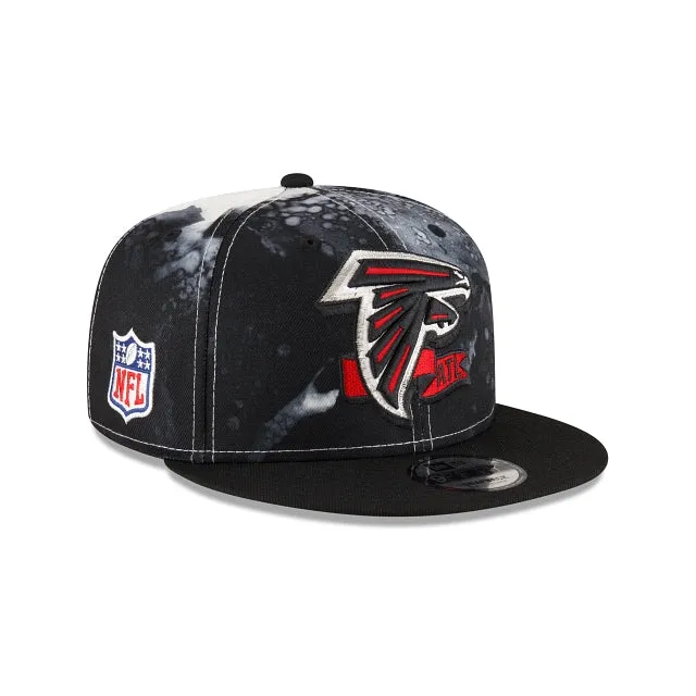 Atlanta Falcons NFL Sideline 2022 Ink Dye 9FIFTY Snapback