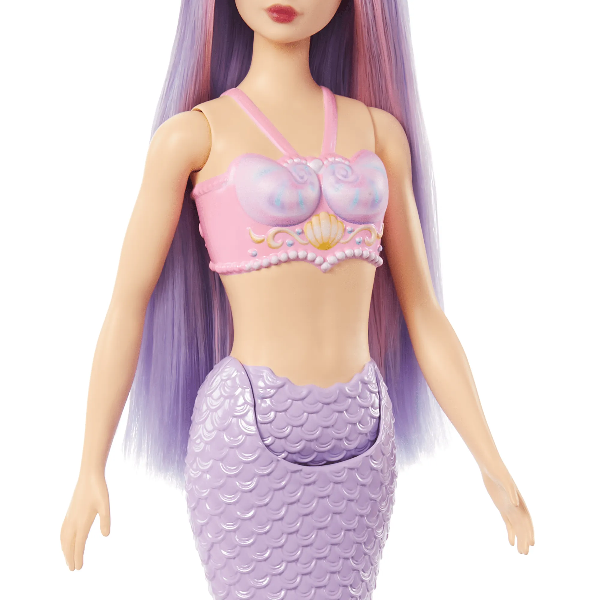 Barbie Fantasia Boneca Sereia com Cabelo Lilás