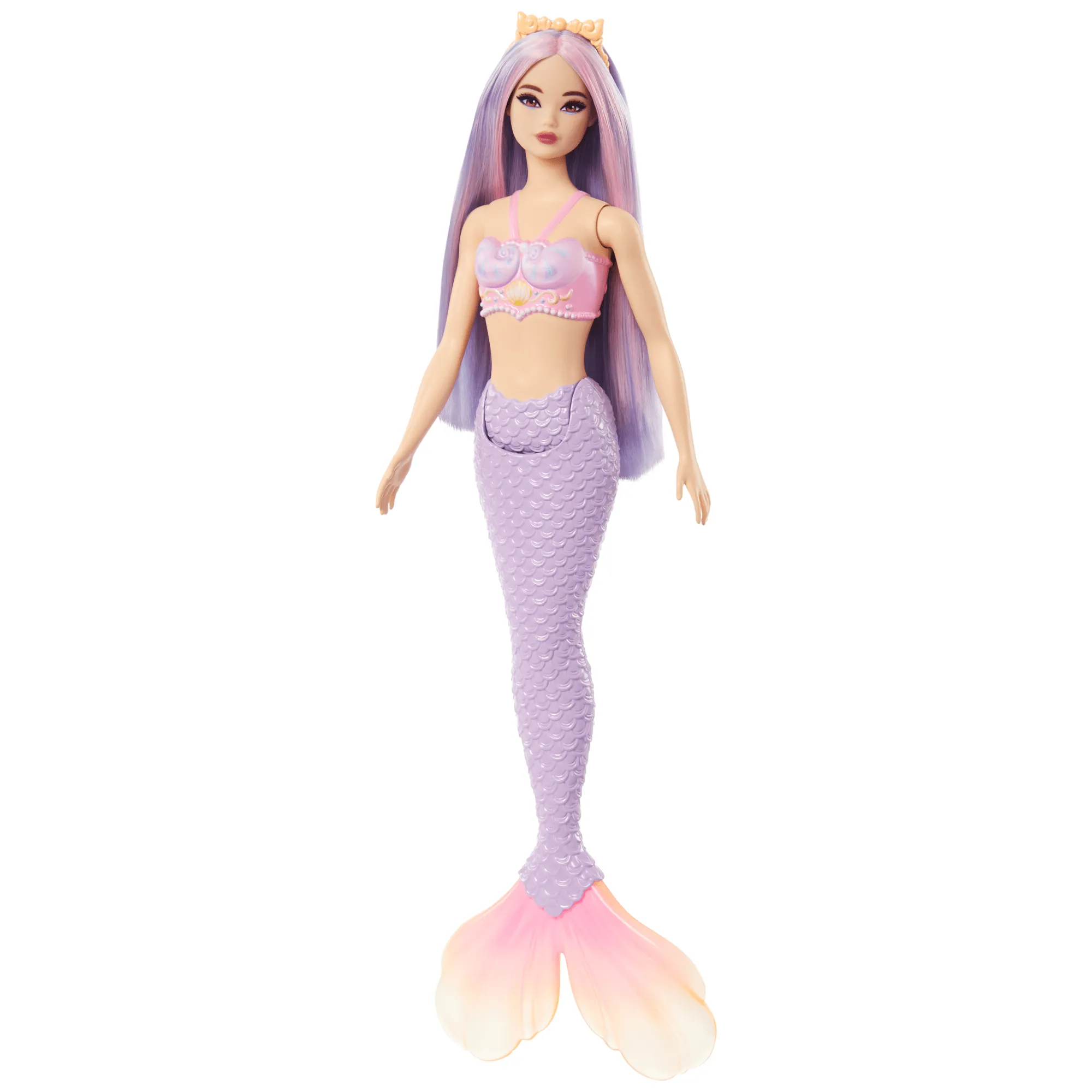 Barbie Fantasia Boneca Sereia com Cabelo Lilás