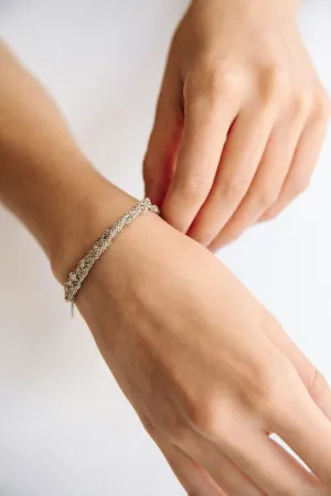 Bare Chain Bracelet, Silver