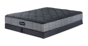 Beautyrest Countess Tight Top Firm King Mattress and Low Profile Boxspring Set