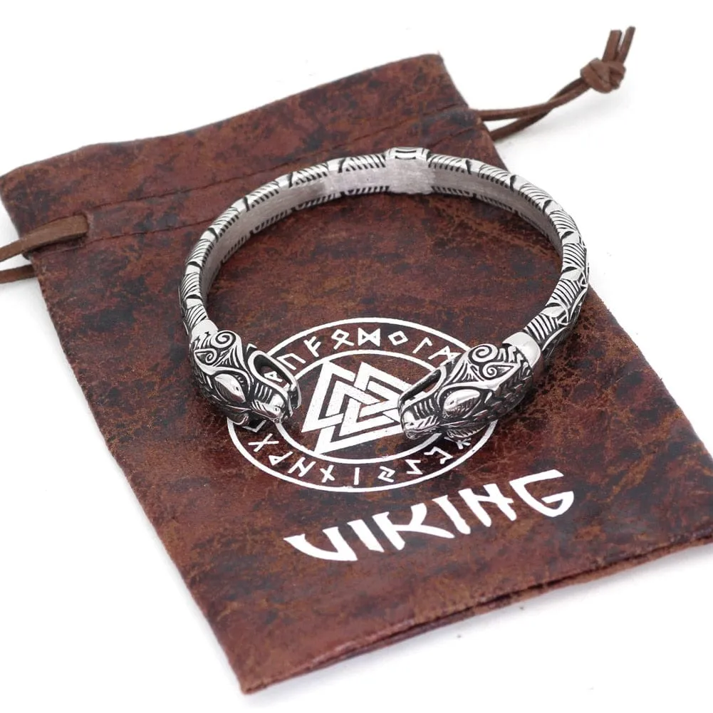 Bracelet de loyauté viking - dragon scandinave