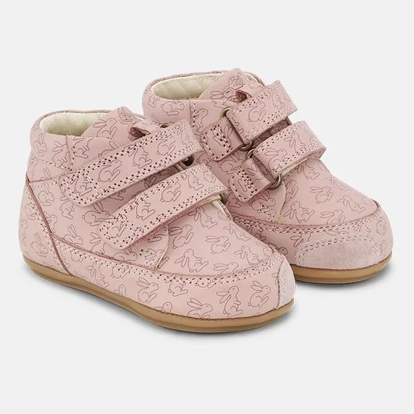 Bundgaard Prewalker II Velcro Rabbit Rose