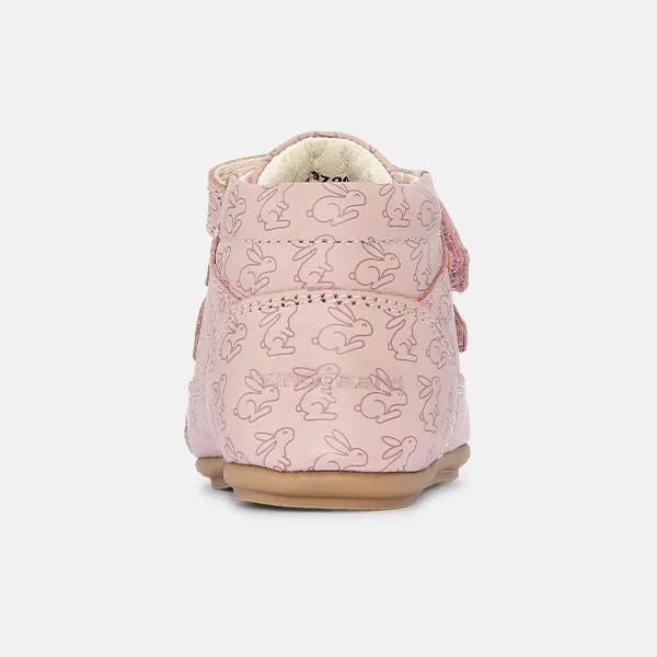 Bundgaard Prewalker II Velcro Rabbit Rose