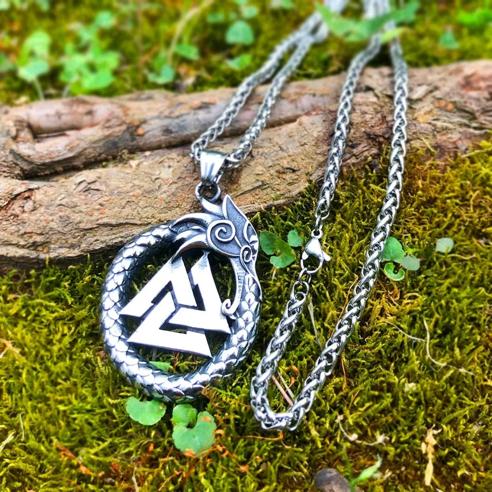 Collier du valeureux combattant - Valknut