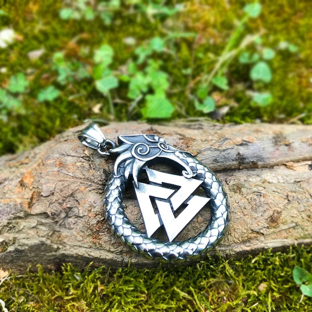 Collier du valeureux combattant - Valknut