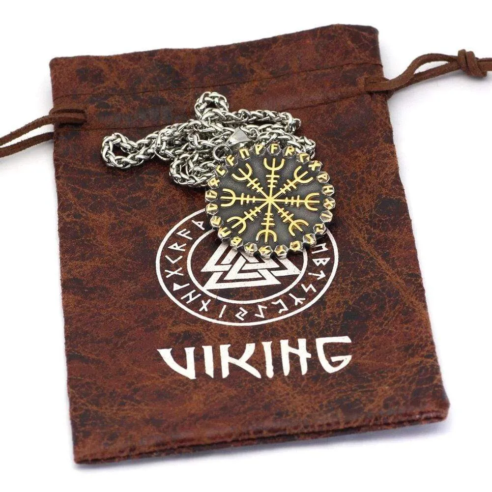 Collier Vegvisir | Acier Inoxydable