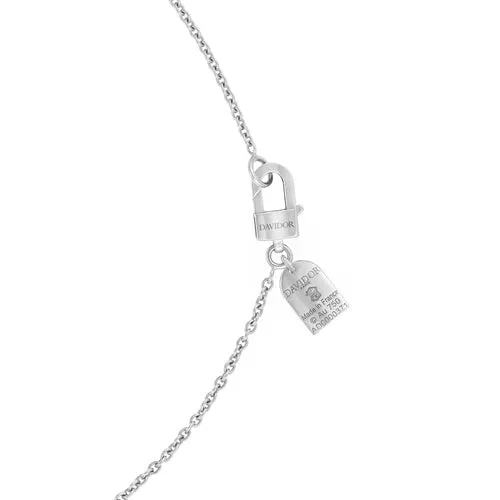 L'Arc de DAVIDOR Bead, 18k White Gold with Lacquered Ceramic