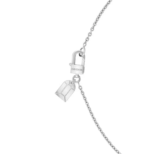 L'Arc de DAVIDOR Bead, 18k White Gold with Lacquered Ceramic