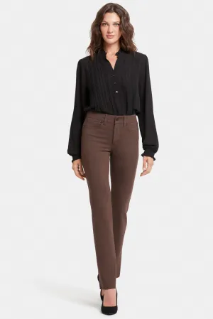 Marilyn Straight Sculpt-Her™ Broek Bruin | Coffee Bean