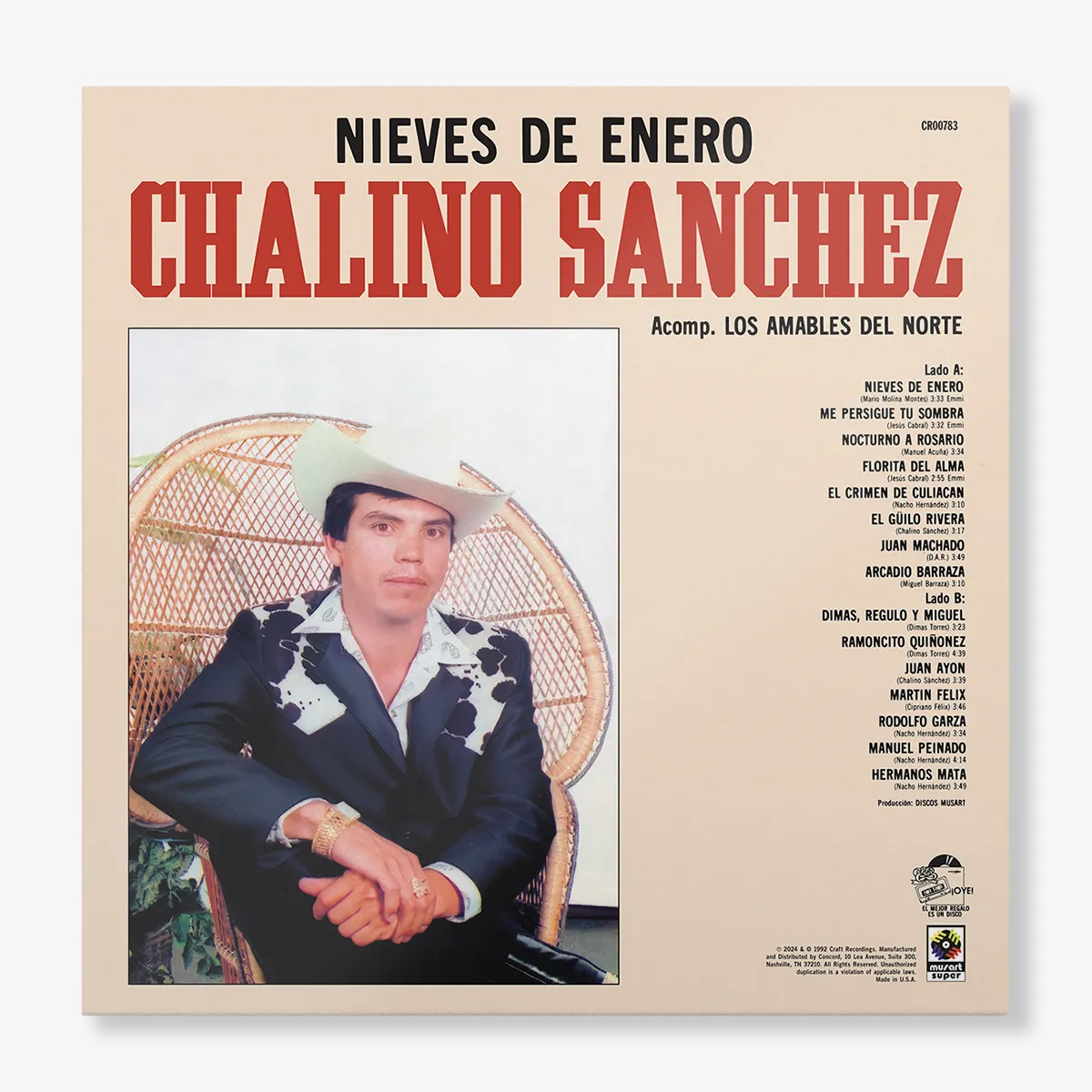 NIEVES DE ENERO (VINILO COLOR AHUMADO- 140G)