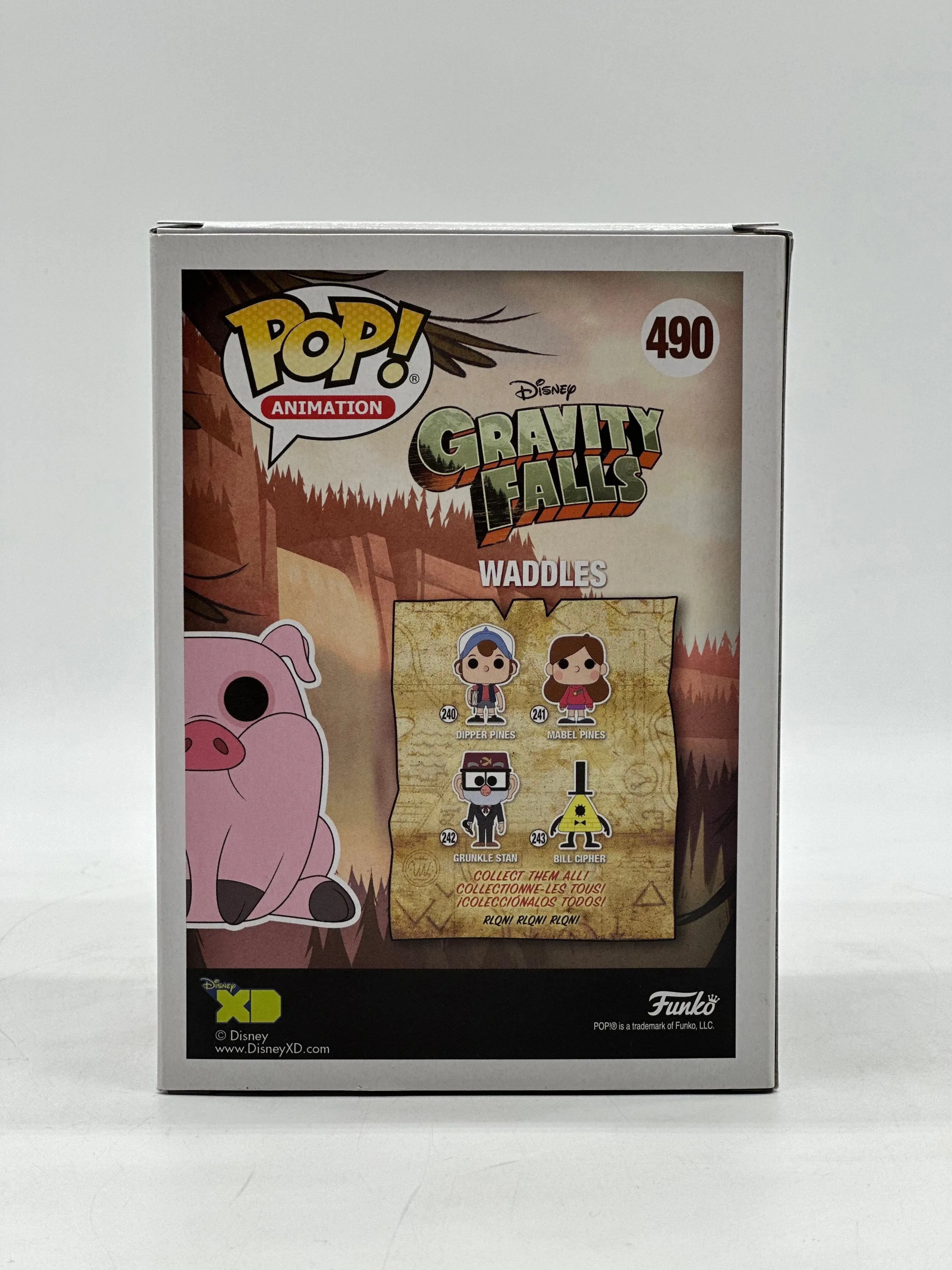 Pop! Animation Disney Gravity Falls 490 Waddles HotTopic Exclusive