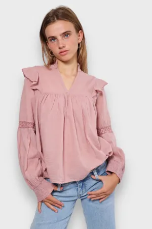 "Glory" blouse pink